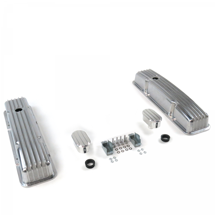 Valve Cover Breathers 3 Inch Fits Mopar 318 340 360 383 440 Chrome Set